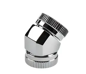PHANTEKS Hard-Tube adaptér 45° chrom / Úhlový adaptér / 12 mm / HardTube