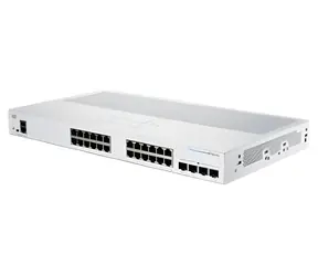 Cisco CBS250-24T-4X REFRESH / Switch / 24x GbE RJ-45 / 4x SFP+ 10G / fanless