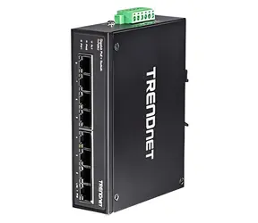 Trendnet TI-PG80 / Průmyslový switch / 8-port Gigabit / 8x PoE+ / DIN lišta