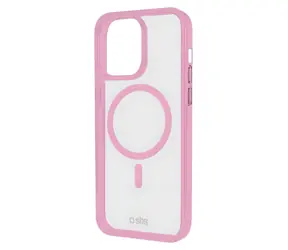 SBS Mag Frame růžová / Kryt / MagSafe / pro iPhone 15 Pro