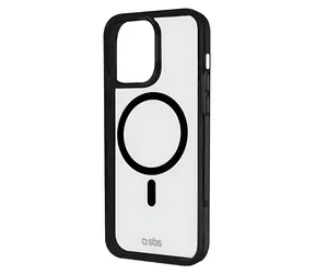 SBS Mag Frame černá / Kryt / MagSafe / pro iPhone 15 Pro Max