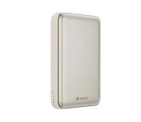 Devia Ultra12 zlatá / Powerbanka / Bezdrátová / Magnetická / 10 000 mAh / PD 22,5W