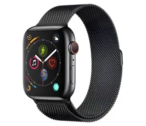 Devia Elegant Series Milanese Loop 44/45/46 mm Space Black / Řemínek Apple Watch
