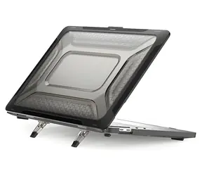 Devia Super Scratch-Proof Hard Jacket matná černá / Kryt / Apple MacBook Air 13" (2020)