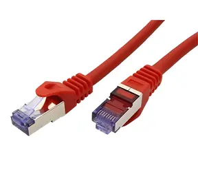 Roline Cat6a Component Level červená / Patch kabel / S/FTP / 5 m / LSOH