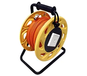 Roline S/FTP kabel Cat 6a na bubnu 60 m oranžová / Kabel