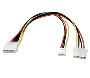 Roline napájecí kabel FDD 5,25" - 5,25" a 3,5" / Napájecí kabel