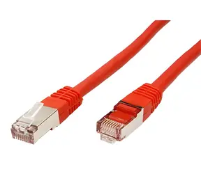 Value S/FTP patchkabel červený / Patch kabel / kat. 6 / 10 m