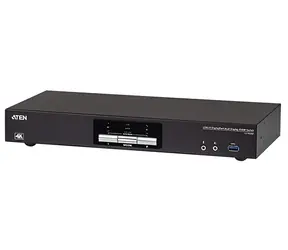 Aten CS1942DP / KVM přepínač / 2x DisplayPort / 4K / USB 3.0 hub / audio / 2:1
