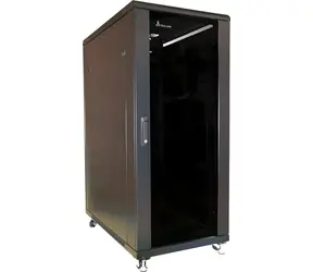 Extralink 37U 800x800 černá / Stojanový rozvaděč / 19" / Šířka 800 mm / Hloubka 800 mm / nosnost 800 kg