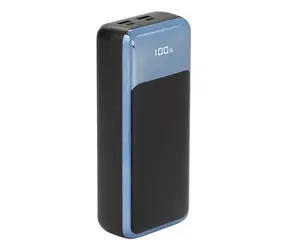 RIVAPOWER VA1080 / Powerbanka / 30000 mAh / Quick Charge 65W / LCD displej