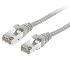 Equip Cat6 S/FTP 0,5 m šedá / Patch kabel / RJ-45 - RJ-45 / PoE