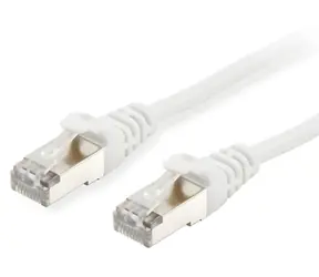 Equip Cat6A S/FTP bílá / Patch kabel / 30 m / RJ-45 / PoE+