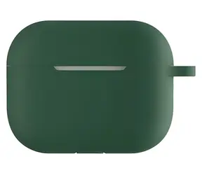 Devia Silicone Suit Case vojenská zelená / Pouzdro pro Apple AirPods Pro 2 / Silikonové