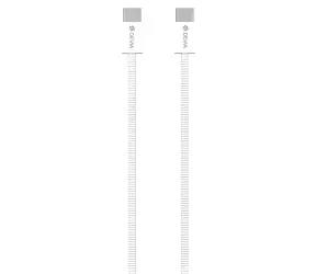 Devia Wowen USB-C/USB-C bílá / Nabíjecí kabel / PD 60W / 1 m