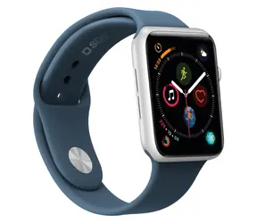 SBS case&me silikonový řemínek pro Apple Watch 42/44/45 mm M modrá / Řemínek / Silikon / Velikost M