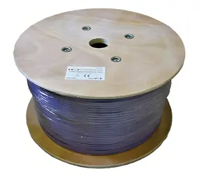 Digitus Cat6A fialová / Instalační kabel / U/FTP / 500 m / LSOH / Dca / drát