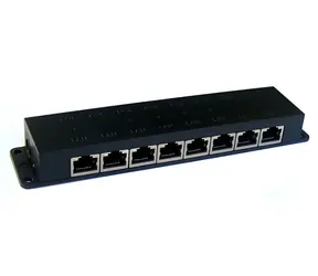 Digitus POE-PAN8-CASE / PoE panel / 8 portů / pasivní / s krytem