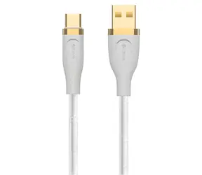 Devia Star Series datový kabel bílá / Kabel USB-A - USB-C / 1,2 m