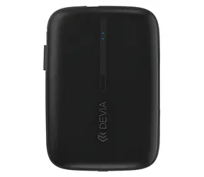 Devia Kintone černá / Powerbanka / 10000 mAh / vestavěné kabely