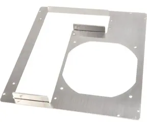 DimasTech PCI Backpanel Mini-ITX / Krycí panel slotů / 2 sloty / Hliník