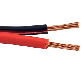 Goobay / Reproduktorový kabel / 2x 1,5 mm2 OFC měď / černo-červený / 10 m