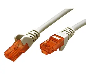 Goobay UTP CAT 6 0,25 m šedý / Patch kabel / RJ45-RJ45
