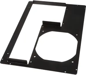 DimasTech PCI-Backpanel Micro-ATX grafitová černá / Krycí panel slotů / Micro-ATX / 5 slotů