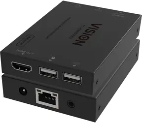 Vision TC-HDMIIPRX/3 / HDMI extender - přijímač / KVM / audio / IR / Cat 6 / až 150 m