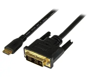 StarTech Mini HDMI - DVI-D černá / Adaptérový kabel / 1 m