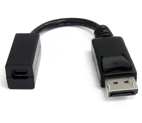 StarTech Mini DisplayPort na DisplayPort černá / Redukce / max. 3840x2400 / 60 Hz