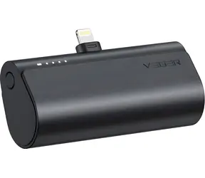 Veger PlugOn černá / Powerbanka / 5000 mAh