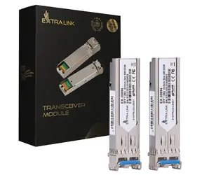 Extralink SFP 1.25G 2-pack / SFP optický modul / SM / 1310nm / 2km / LC konektor / DOM