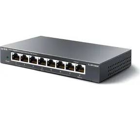 TP-Link TL-RP108GE / Reverzní switch / 8x1000Mbps / PoE In/Out