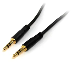 StarTech Audio kabel slim / Audio kabel / 3.5mm Jack (M) - 3.5mm Jack (M) / 3 m