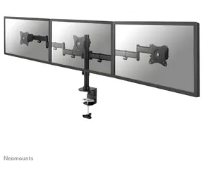 Neomounts NM-D135D3 černá / Stolní držák pro 3 monitory / 10-27" / svorka / plný pohyb