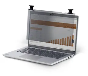 StarTech Filtr pro zvýšení soukromí k notebooku 16" černá / Filtr na ochranu soukromí / Dvoucestný / boční montáž