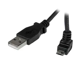 StarTech USB-A - Micro-USB lomený černá / Nabíjecí kabel / 2 m / 480 Mbit/s
