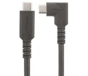 StarTech Rugged USB-C 90° černá / Kabel / USB-C - USB-C / 10 Gbps / 4K 60 Hz / 1 m