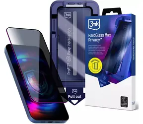 3mk HardGlass MAX Privacy / Ochranné sklo / Apple iPhone 15/16