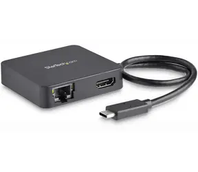 StarTech USB-C Multiport adaptér Mini Dock / Dokovací stanice / 4K HDMI / Gigabit LAN / USB 3.0 hub