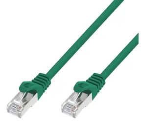 Extralink CAT7 S/FTP 15m zelená / Patch kabel / stíněný / měděný