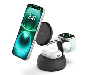 Belkin UltraCharge Pro 3v1 Qi2 25 W černá / Nabíjecí stanice