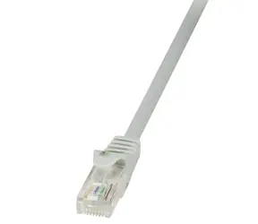 LogiLink CAT6 U/UTP šedá / Síťový kabel / 15 m / PVC / RJ-45
