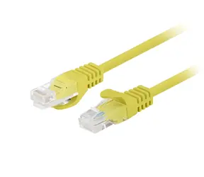 Lanberg UTP CAT6 1,5m žlutá 10-pack / Patch kabel / RJ45-RJ45 / Fluke Passed