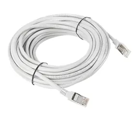Lanberg UTP CAT6 10m šedá / Patch kabel / RJ45-RJ45 / Fluke Passed