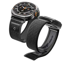 Spigen Athlex Air Active černo-šedá / Řemínek pro Samsung Galaxy Watch Ultra 2/1 47mm / nylon