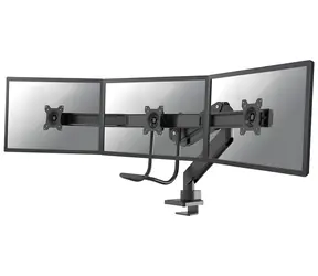 Neomounts NM-D775DX3 černá / Držák pro 3 monitory / 17-27" / svorka / plný pohyb