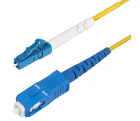 StarTech optický patch kabel LC/SC UPC / Optický patch kabel / Simplex / OS2 SM 9/125 µm / 3 m
