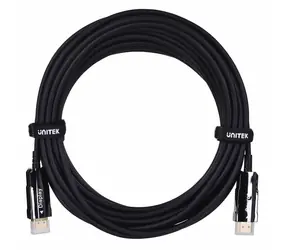 Unitek HDMI 2.0 AOC 10 m černá / Kabel optický / 4K 60Hz